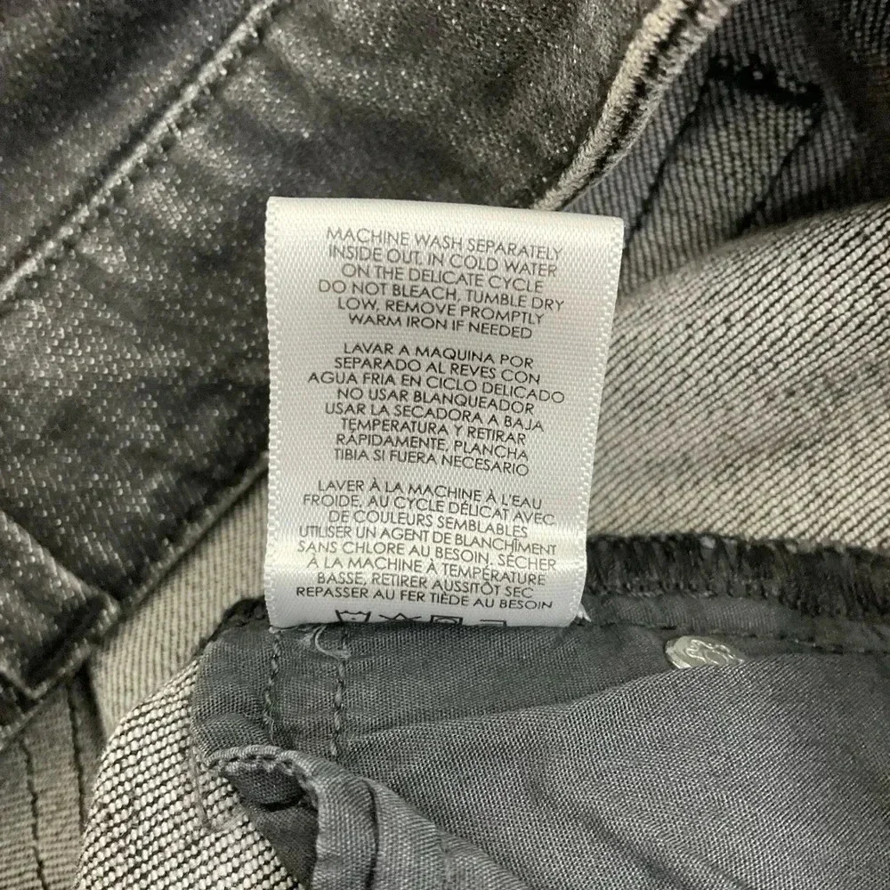 Cabi Black Slim Boyfriend Jeans Size 8